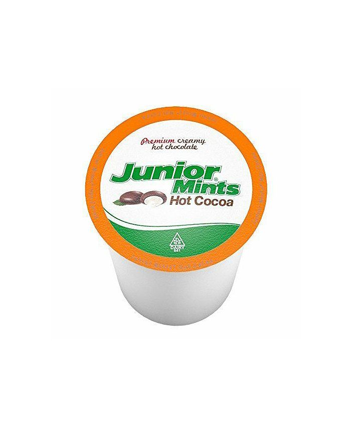 Junior Mints Chocolate Mint Hot Cocoa Pods for Keurig KCup Makers, 40