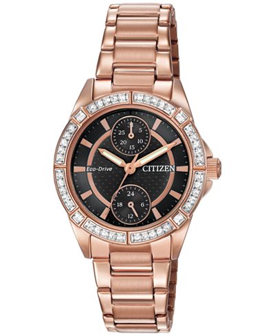 citizen eco drive watch and bracelet set