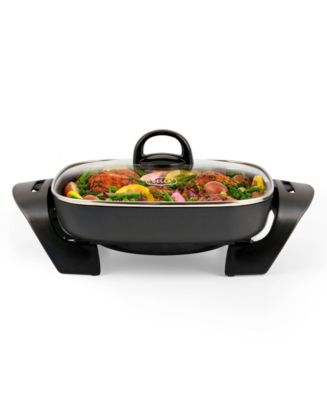 12 inch by 15 inch Electric Skillet