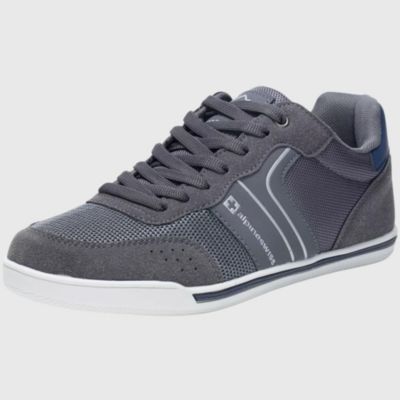 Men's Liam Fashion Sneakers Suede Trim Low Top Lace Up Tennis Shoes