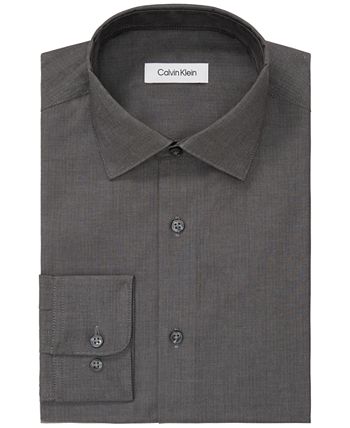 Calvin klein dress shirts macy's hot sale
