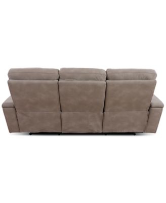 Greymel 84"  Zero Gravity Fabric Sofa with Power Headrests, Created for Macy's