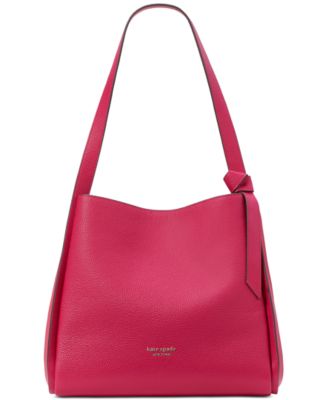 kate spade new york Knott Pebbled Leather Medium Satchel - Macy's