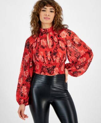 GUESS - Women's Bianca Pleated Top