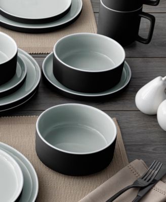 ColorTrio Stax 16 Pc. Dinnerware Set, Service for 4