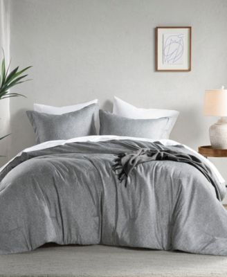 Camden Chambray Print 3-Pc. Comforter Set, King/California King