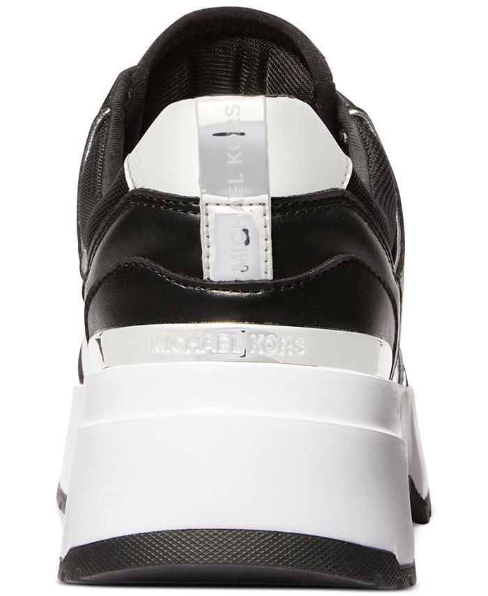 Michael Kors Women's Percy Trainer Lace-Up Sneakers - Macy's