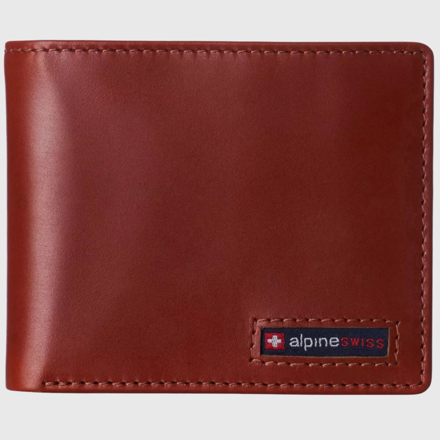 Men's Wallet for Men Nolan Commuter Bifold Dual ID Windows for License Work Badge RFID Protection Divided Bill Section Gift Boxed