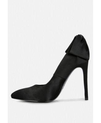 HORNET Satin Stiletto Pumps