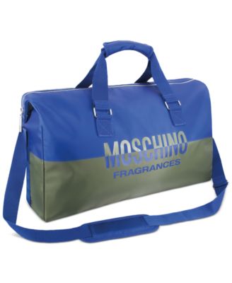 Moschino - FREE Holiday Weekender with any large spray purchase from the  Toy Boy Men's collection