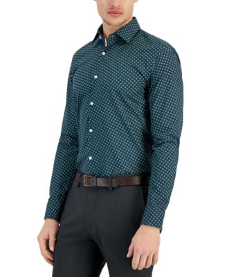 Hugo Boss - Men's Koey Micro-Pattern Dress Shirt