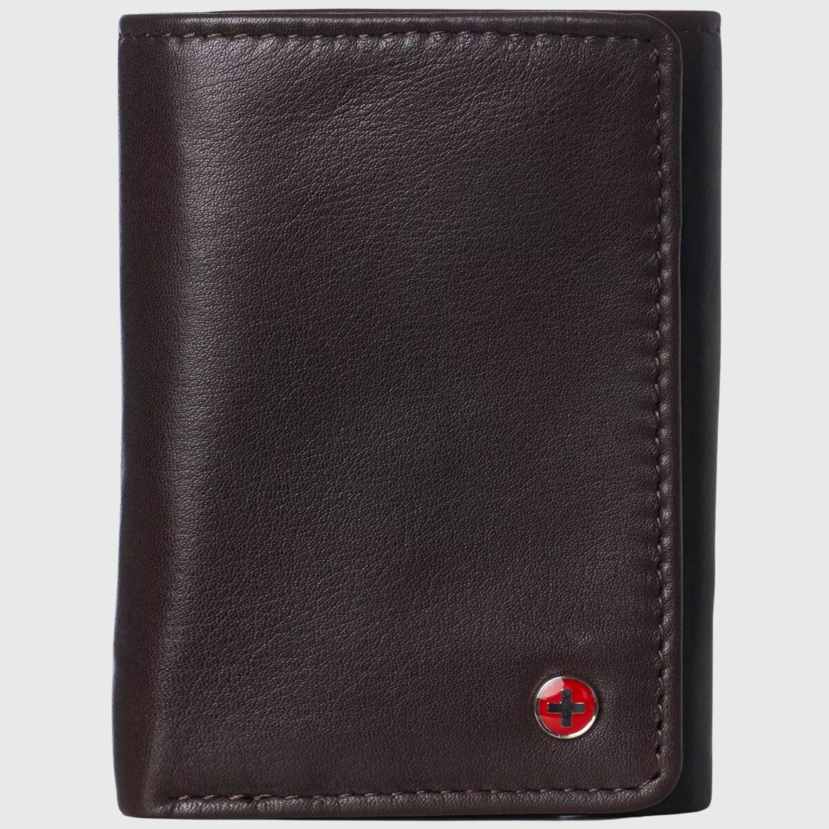 Alpine Swiss Rfid Mens Wallet Deluxe Capacity Trifold With Divided Bill Section