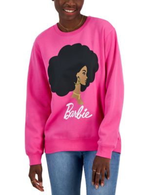 Love Tribe - Juniors' Barbie Graphic Print Sweatshirt