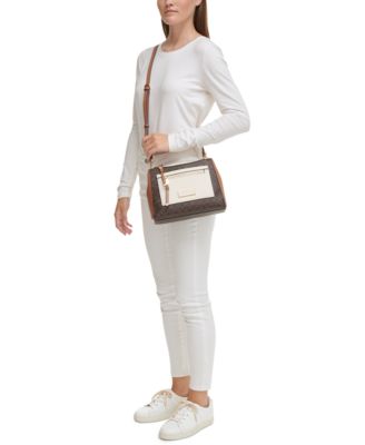 Hadley Signature Colorblocked Adjustable Crossbody