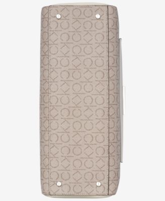 Hadley Signature Colorblocked Triple Compartment Tote