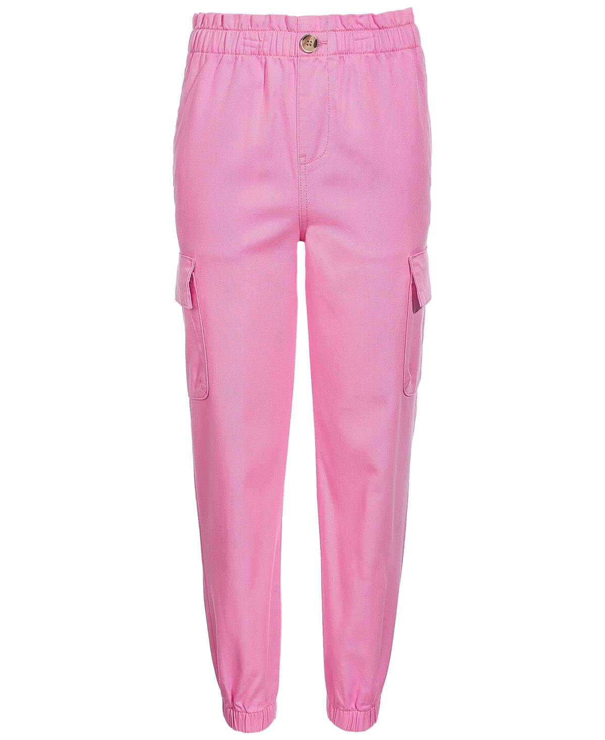 Epic Threads Big Girls Soft Twill Cargo Pants, Created For Macy's In Juicy Pink