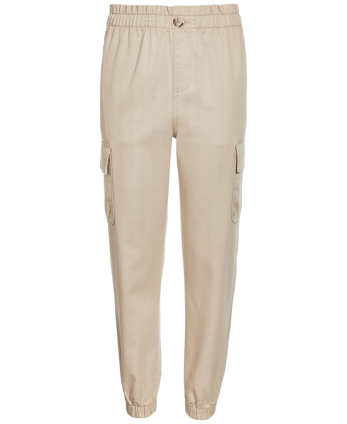 Epic Threads Big Girls Soft Twill Cargo Pants, Created For Macy's In Sand Tan