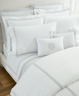 Sferra Estate Duvet Covers In White,navy