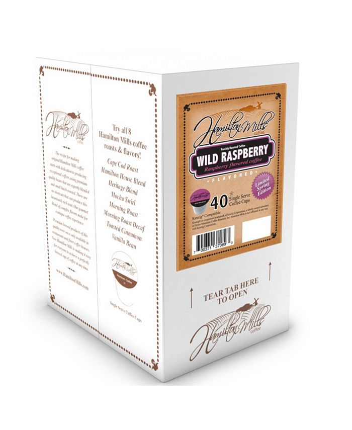 Hamilton Mills Coffee Hamilton Mills Wild Raspberry Flavored Coffee