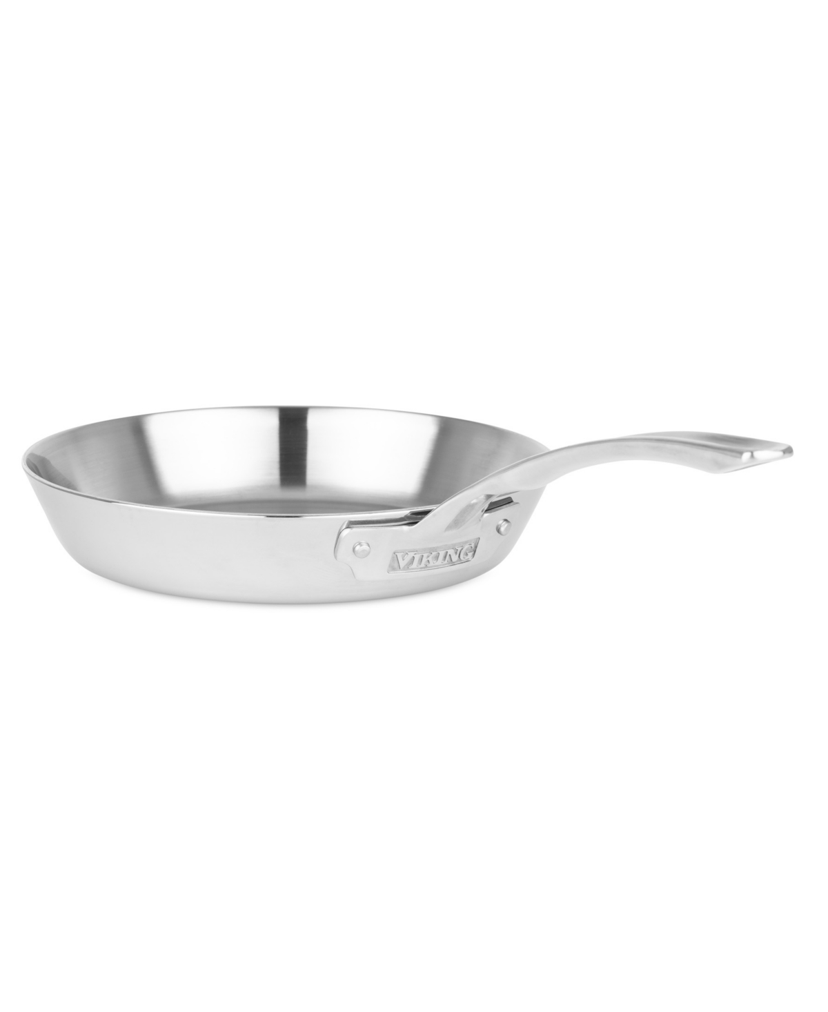 Viking Contemporary Stainless Steel 7-piece Cookware Set In Stainless Steel