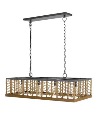 Winfall 4 Light 11" Height Metal Pendant