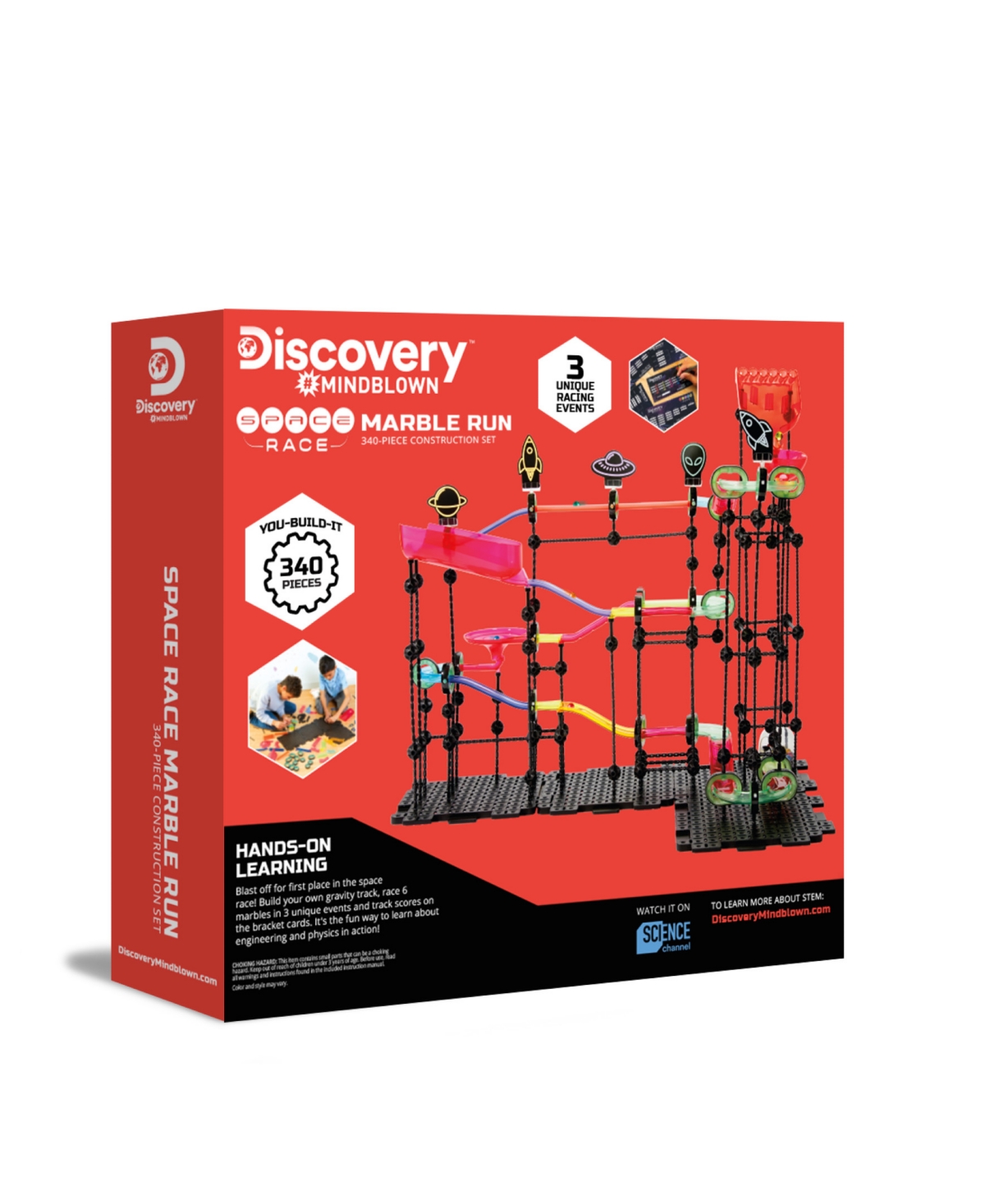 Discovery #Mindblown Space Marble Run Interstellar Construction Set