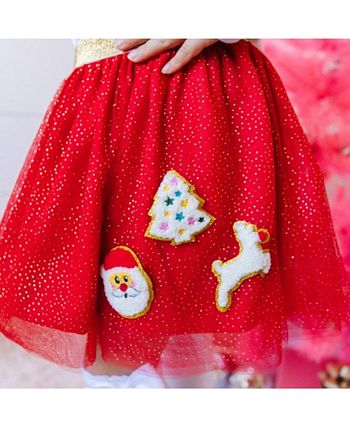 Girls Nutcracker Christmas Tutu by Sweet Wink main image 1