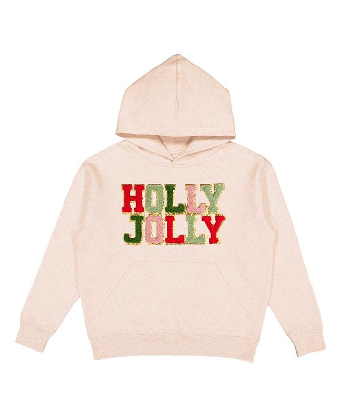 Girls Pink Merry & Bright Sweatshirt by Sweet Wink main image 0