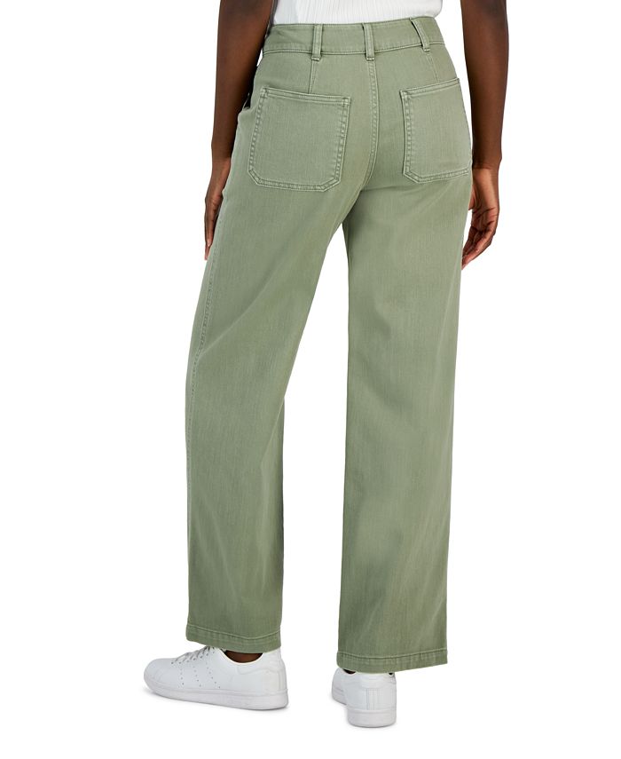 And Now This Women's Seam-Front Straight-Leg Twill Pants, Created for ...
