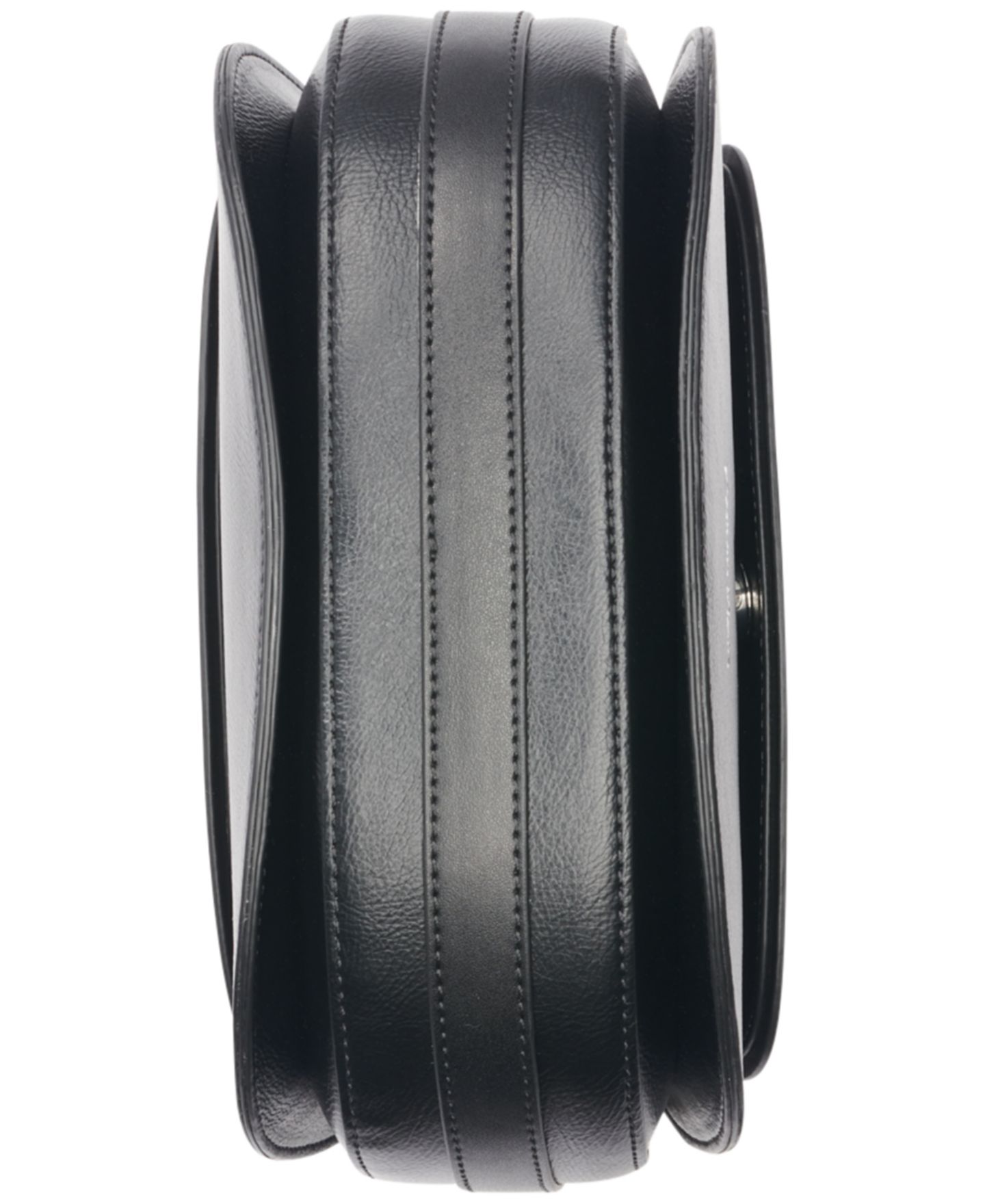 Женская сумка Calvin Klein Bella Adjustable Crossbody with Signature Zippered Pouch, цвет: Чёрный / Серебряный — фото 5