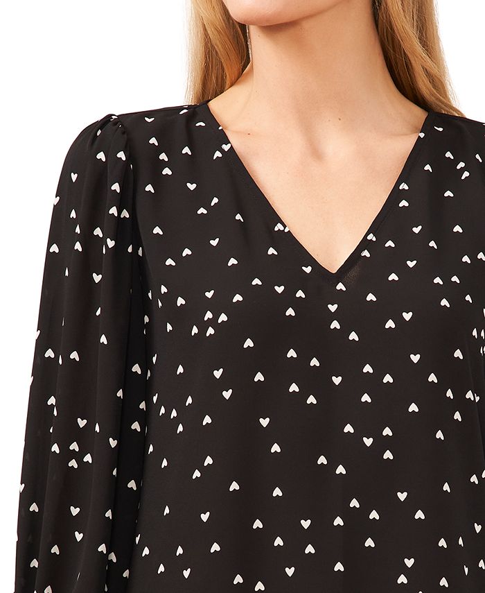 Cecily | Women’s Relaxed V Neck Blouse