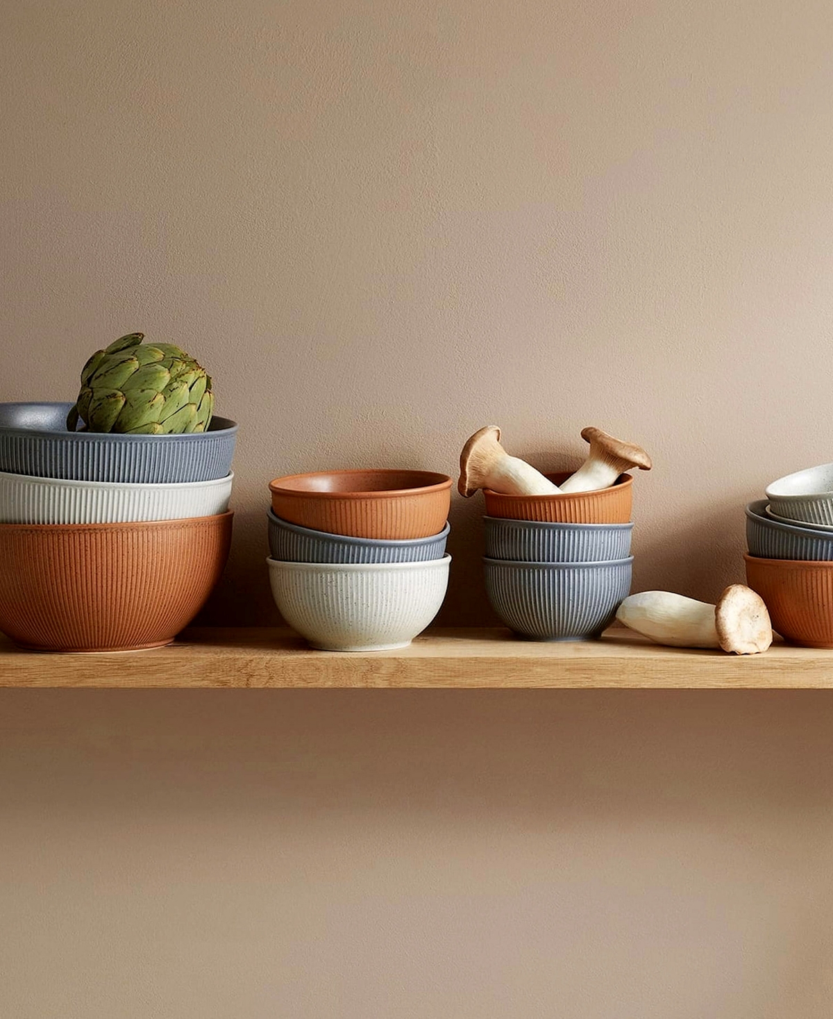 Rosenthal Thomas Clay Serve Bowl, 9.5 In Earth