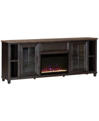 84"  Dawnwood 2PC TV Console Set (84" Console and Fireplace)