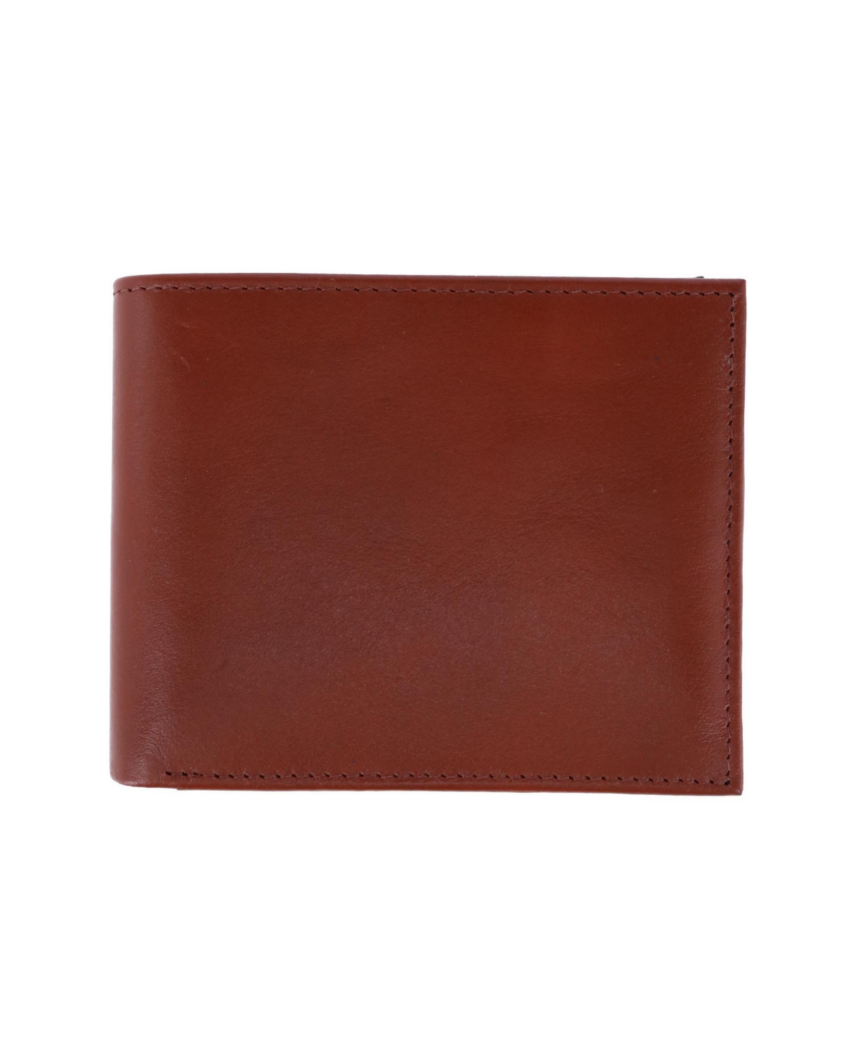 TRAFALGAR ORION LEATHER 8-SLOT BI-FOLD WALLET WITH REMOVABLE ID CARD CASE