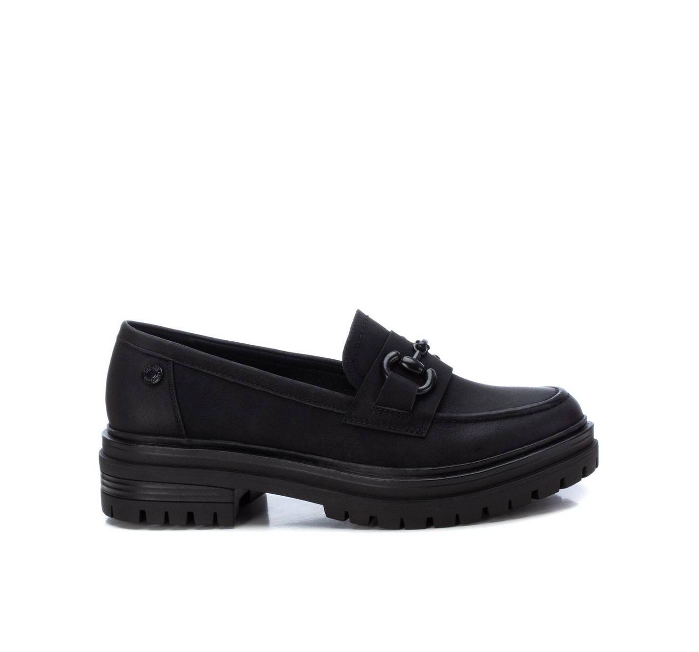 Женские мокасины XTI Moccasins, цвет: Чёрный — фото 2