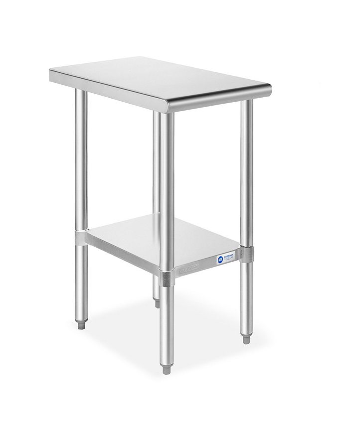 Gridmann 30 X 12 Inch Stainless Steel Table W Undershelf Nsf