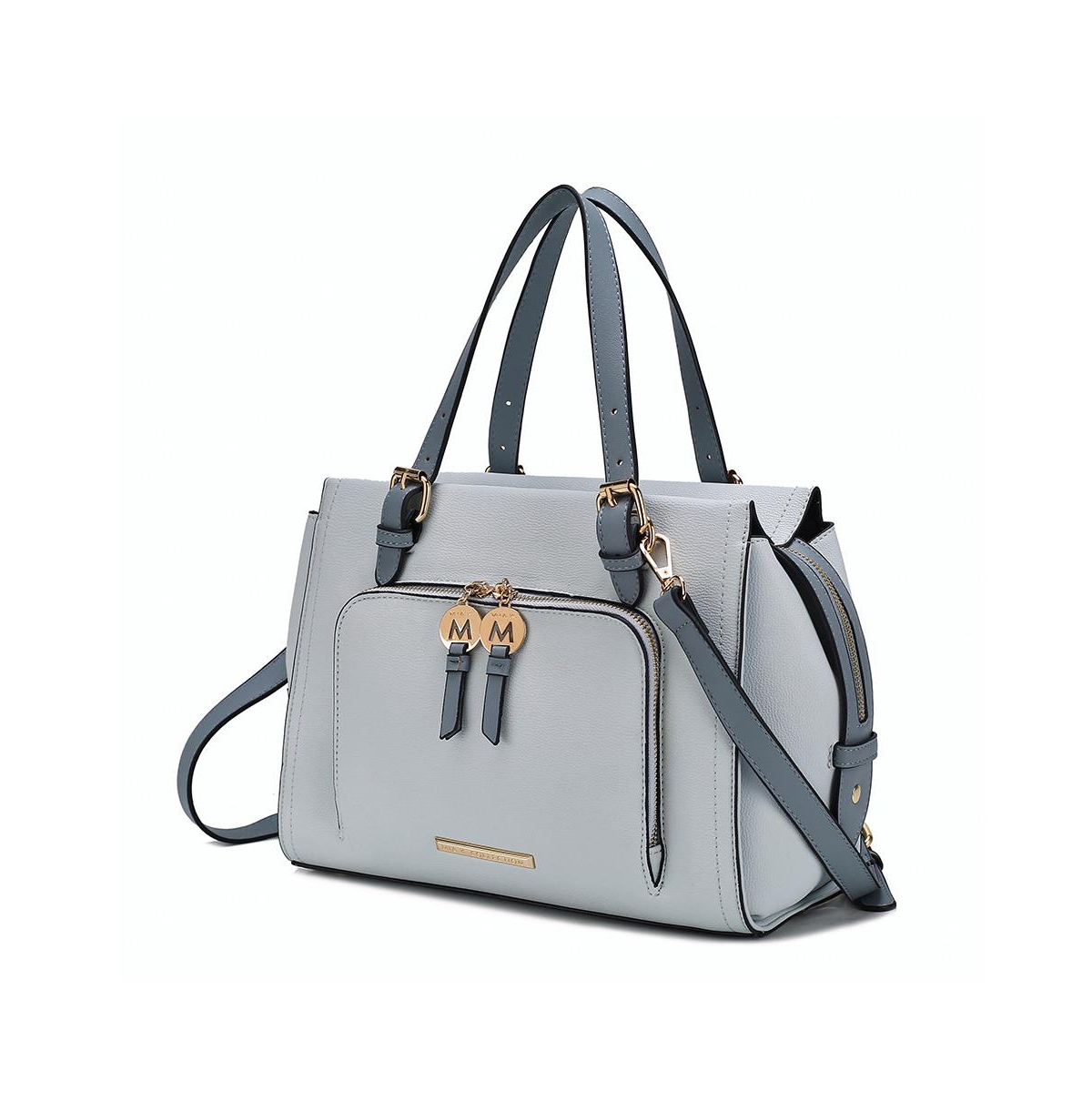 Mkf Collection Elise Color-block Satchel Handbags by Mia k
