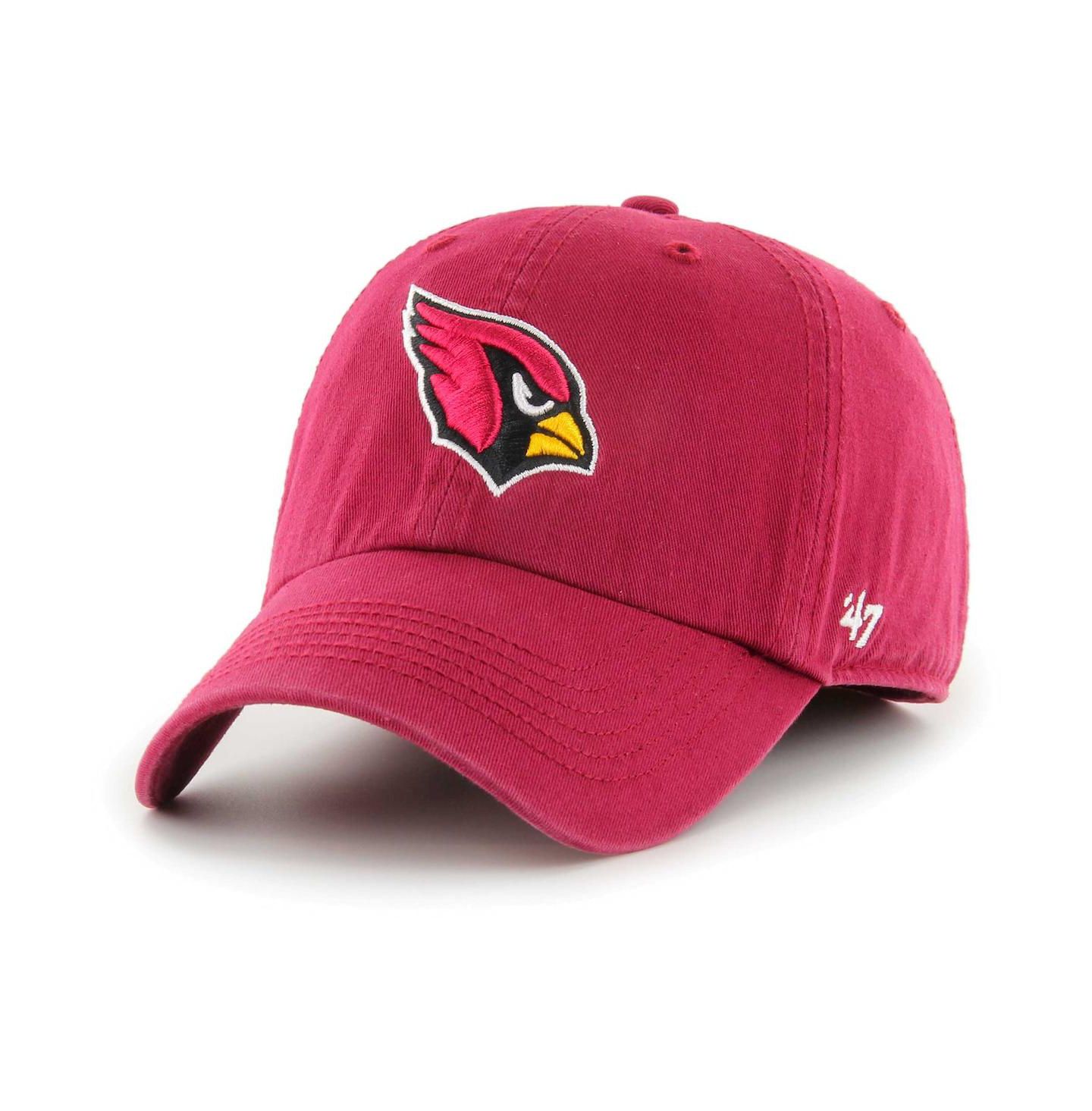 Мужская кепка '47 Brand Cardinal Arizona Cardinals Franchise Logo Fitted Hat — фото 1