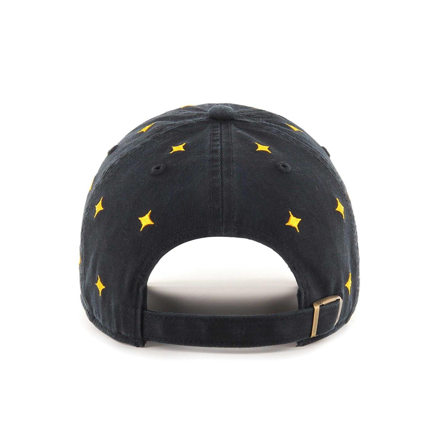 Кепка '47 Brand Black Pittsburgh Steelers Confetti Clean Up Adjustable Hat — фото 2