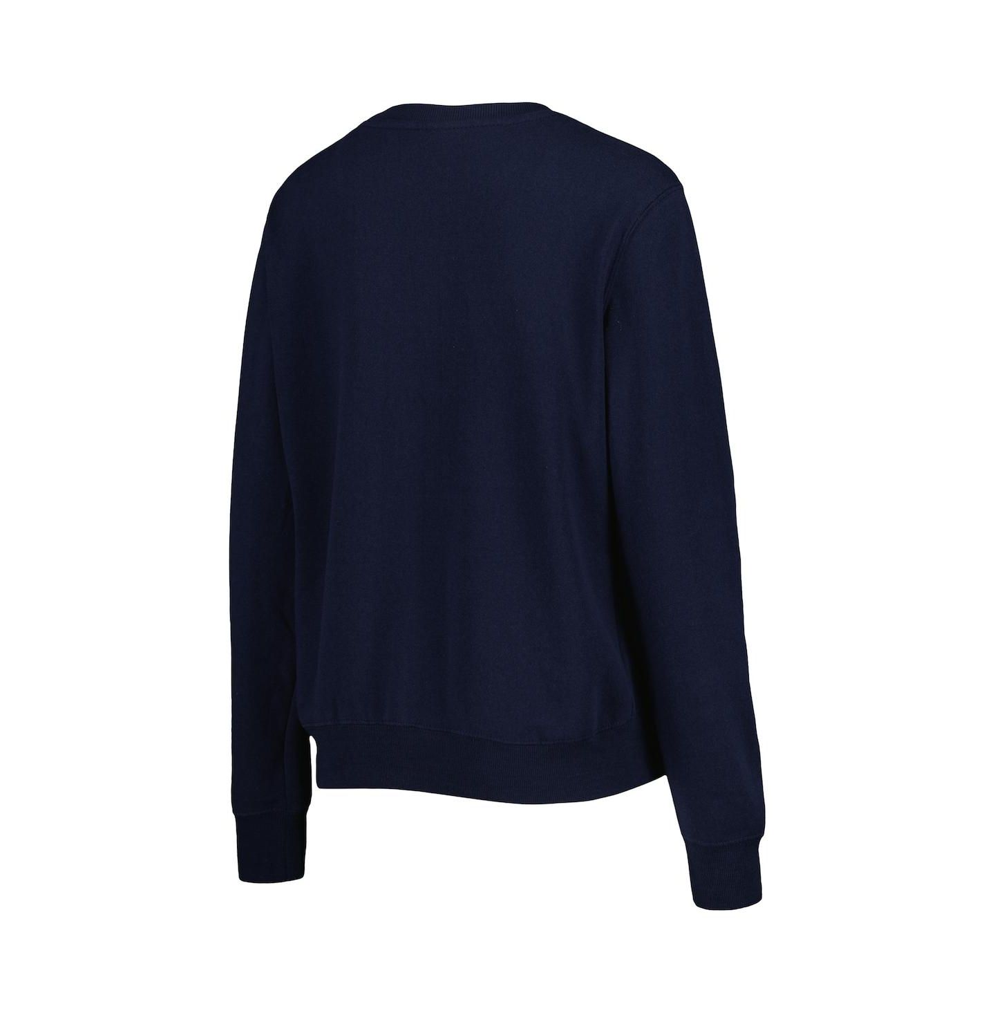 Женская толстовка Colosseum Navy Ole Miss Rebels Campanile Pullover — фото 2
