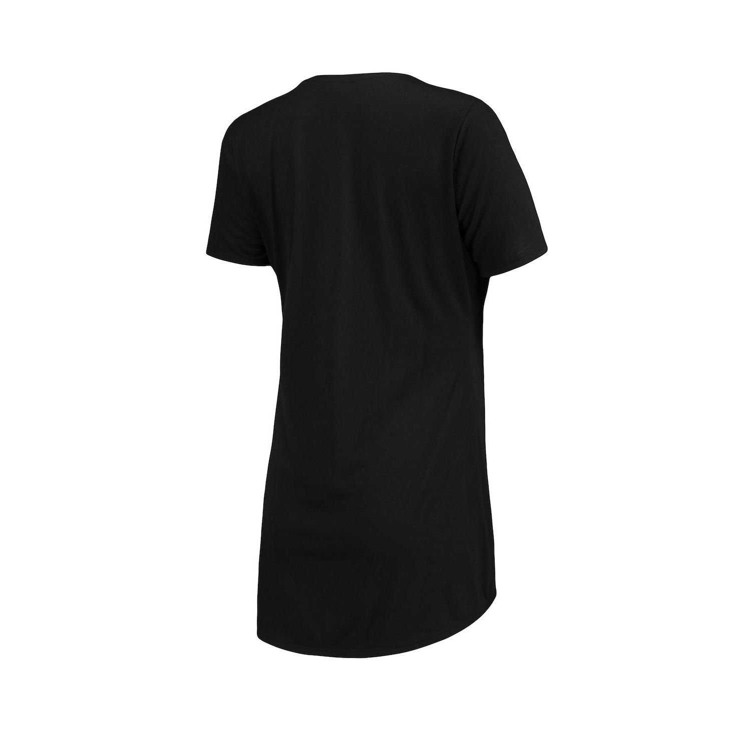 Women's Black Washington Commanders Marathon Knit Nightshirt