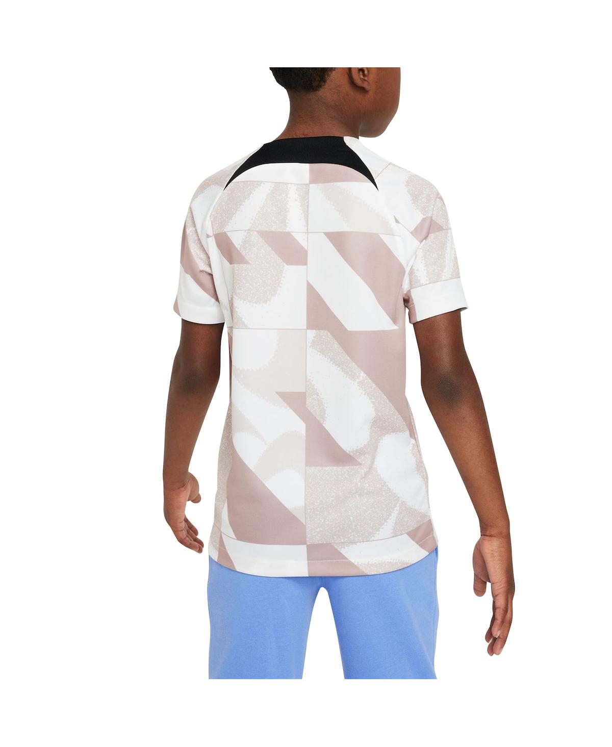 Big Boys NikeTottenham Hotspur 2023/24 Academy Pro Performance Pre-Match Top - White