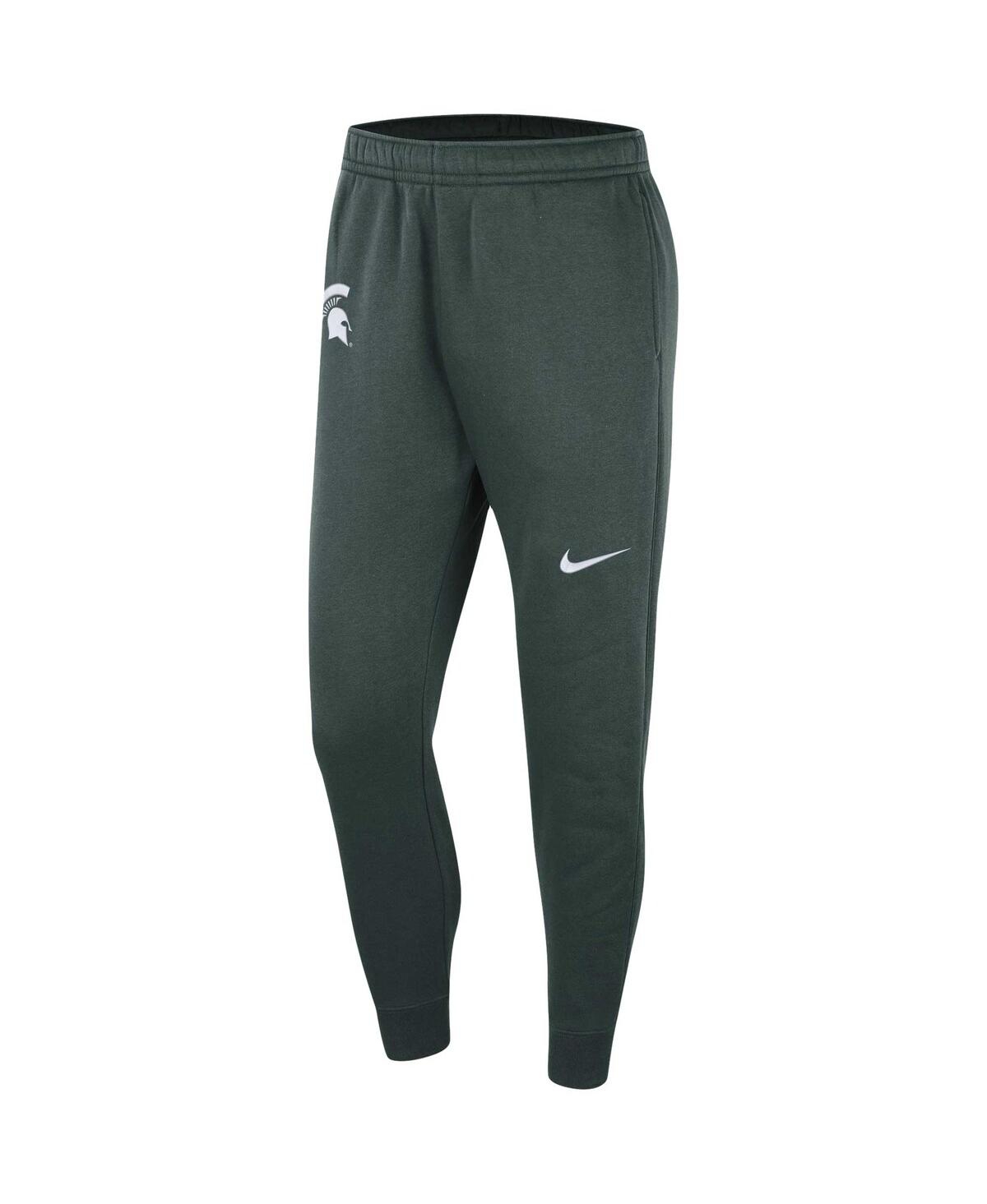 Men's NikeMichigan State Spartans Club Fleece Pants - Green
