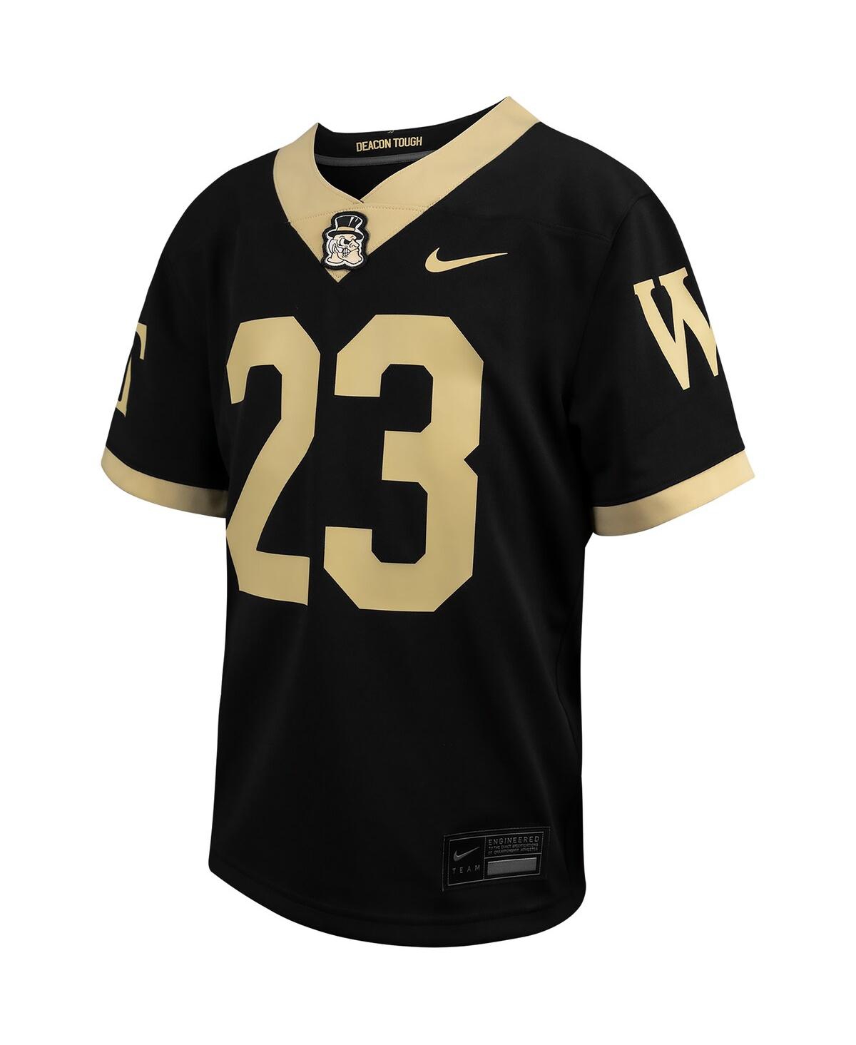 Big Boys Nike #23Wake Forest Demon Deacons Untouchable Replica Game Jersey - Black