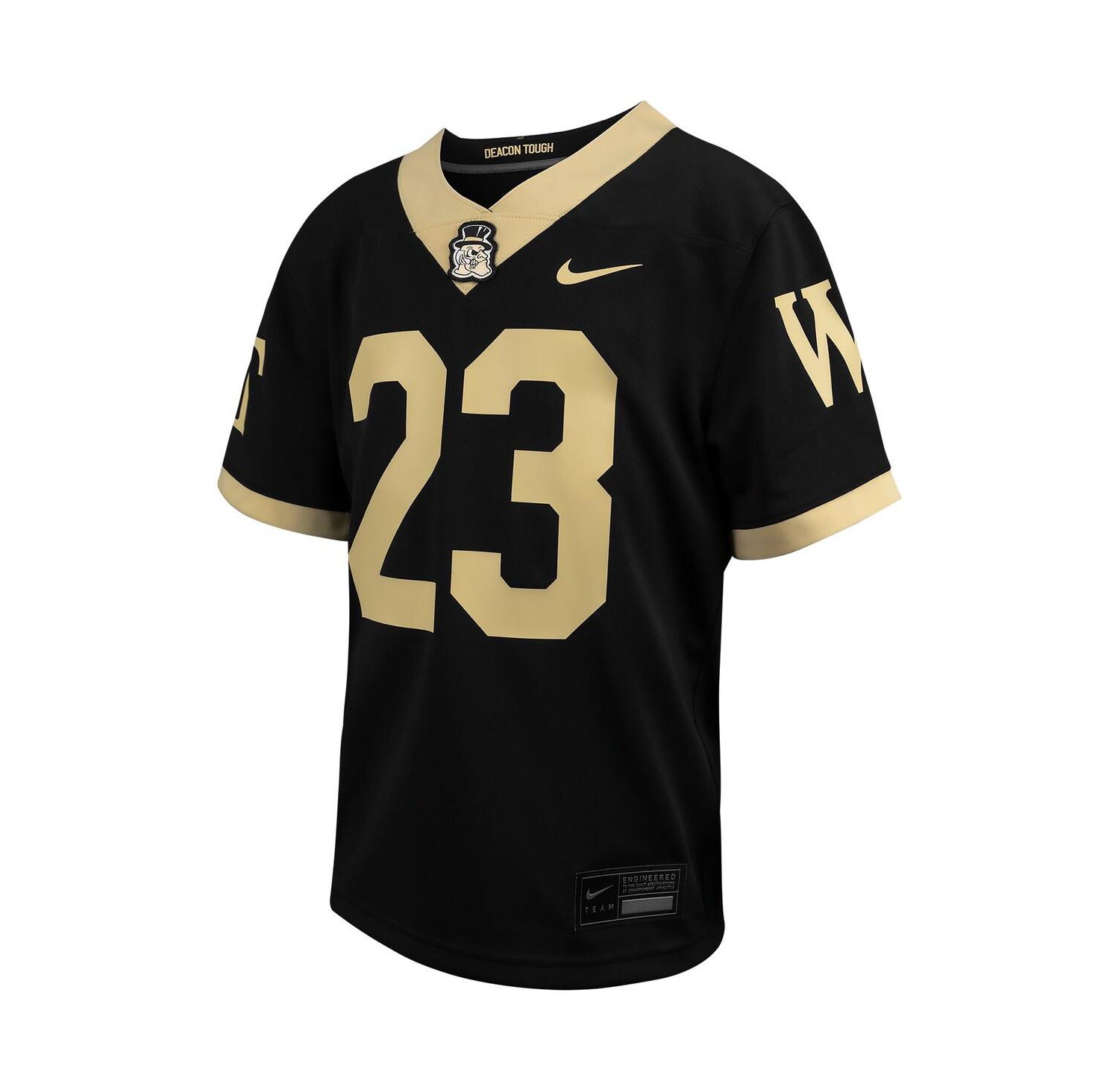 Big Boys #23 Black Wake Forest Demon Deacons Untouchable Replica Game Jersey