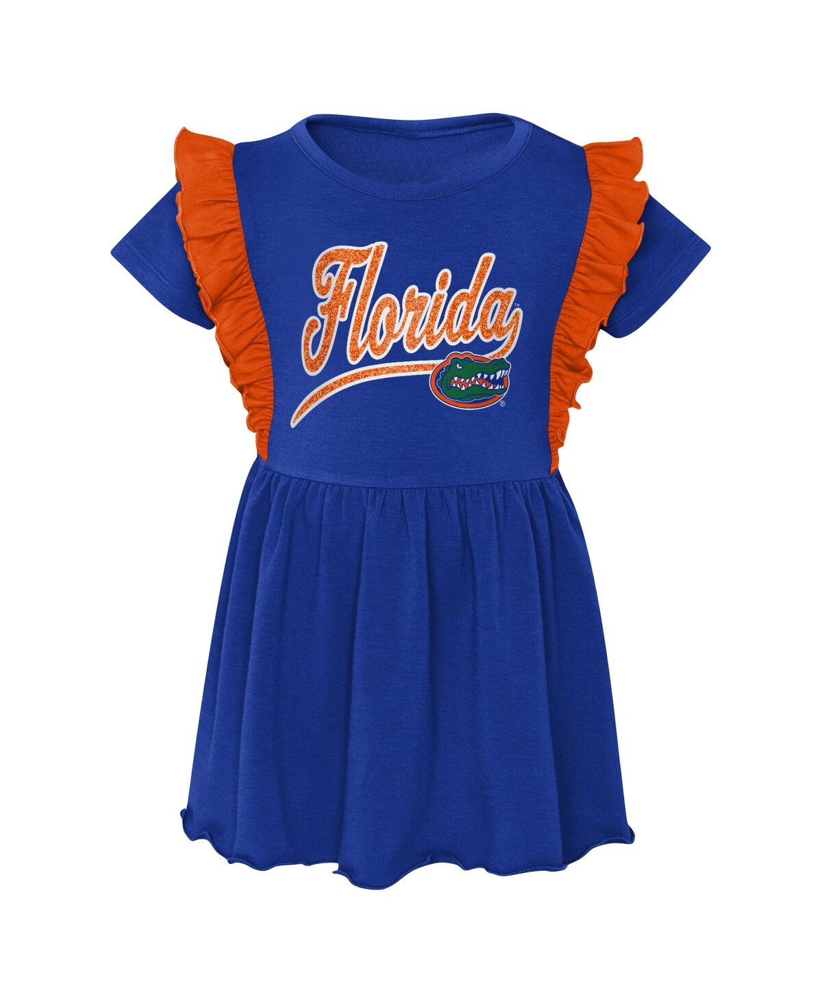 Shop Outerstuff Girls Preschool Florida Gators Royal Too Cute Tri-blend Dress