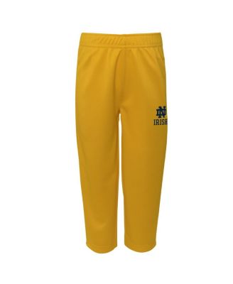 Infant Boys and Girls Navy Notre Dame Fighting Irish Two-Piece Red Zone Jersey and Pants Set