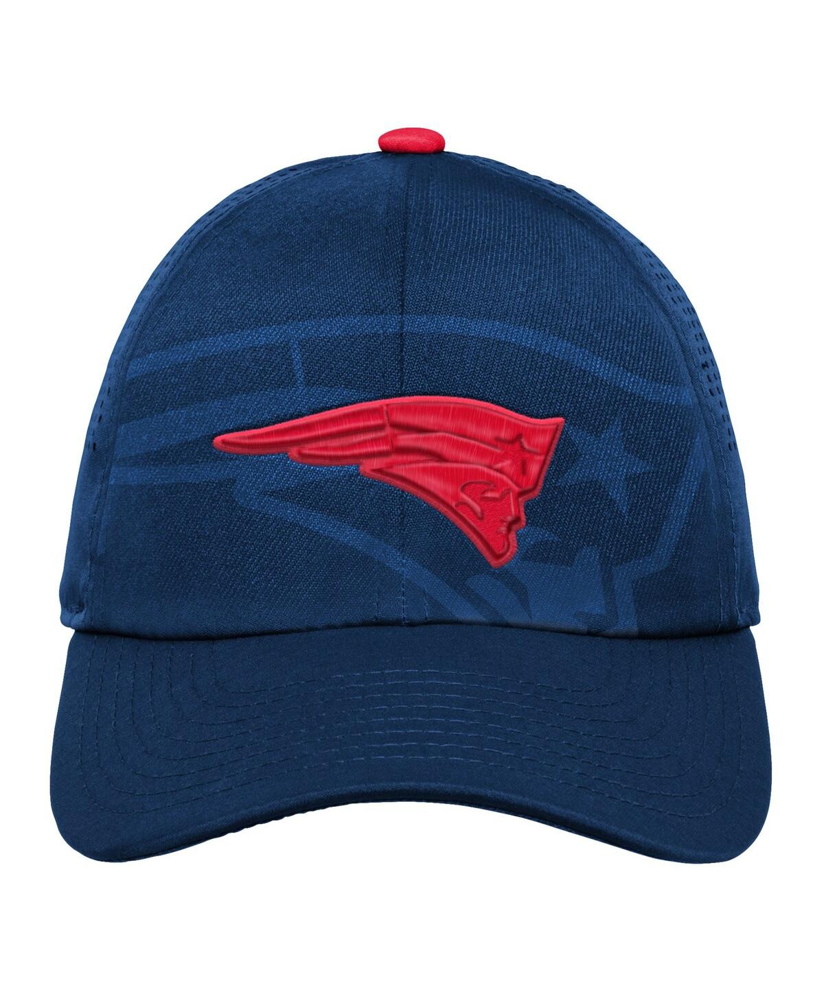 Shop Outerstuff Youth Boys And Girls Navy New England Patriots Tailgate Adjustable Hat