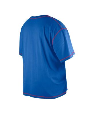 Men's Royal Buffalo Bills Third Down Big and Tall Puff Print T-shirt