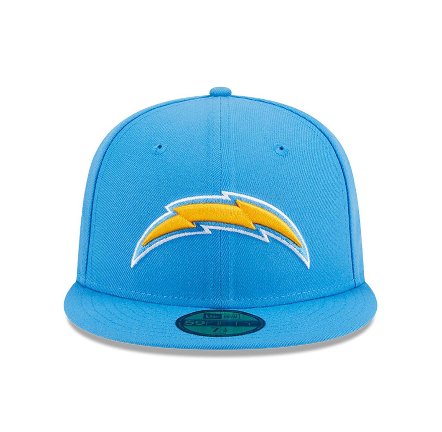 Men's Powder Blue Los Angeles Chargers Main Patch 59FIFTY Fitted Hat